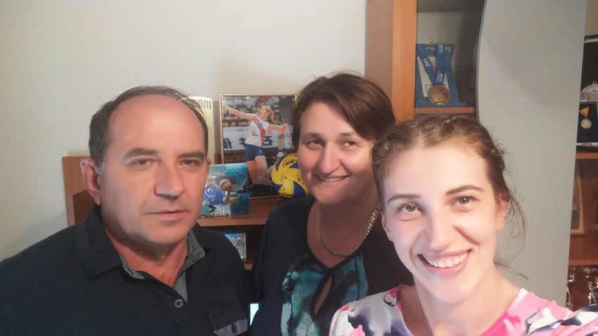 Roditelji i sestra Brankice Mihajlović