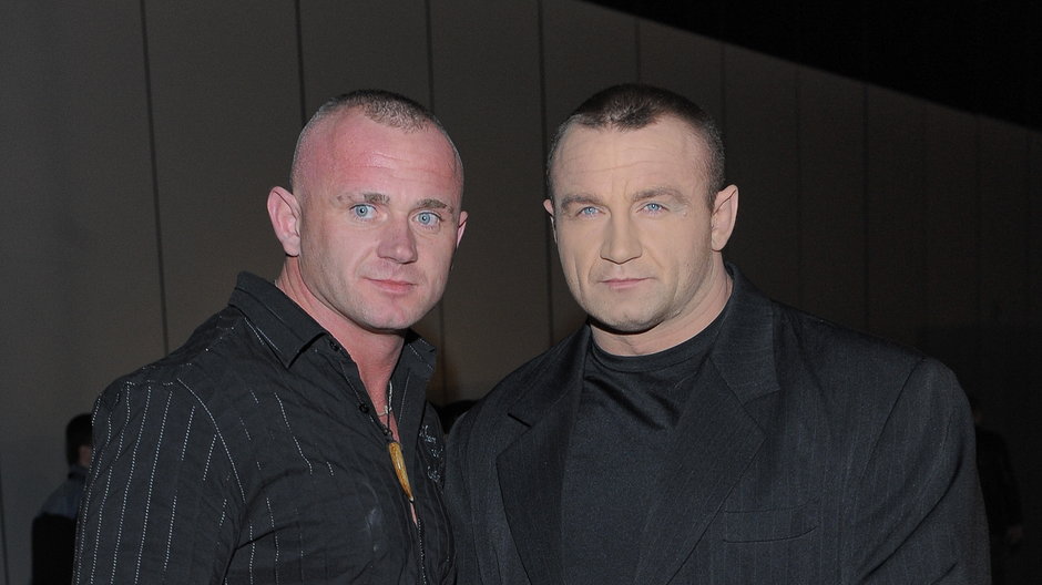 Krystian Pudzianowski i Mariusz Pudzianowski (zdjęcie z 2010 r.)