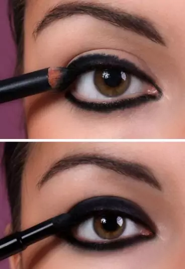 Smoky eyes / Ofeminin