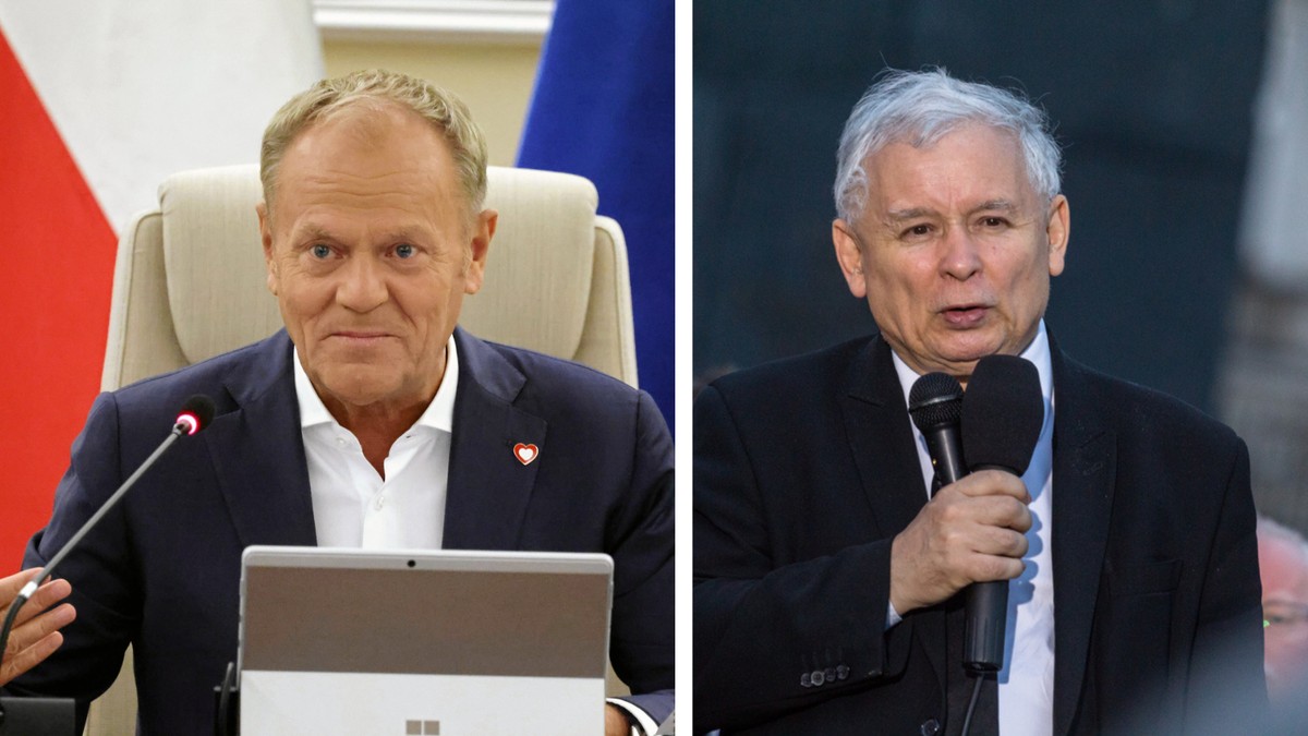 Tusk, Kaczyński