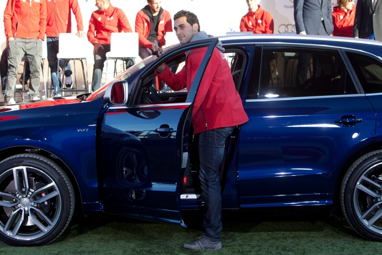 Alvaro Arbeloa i Audi SQ5