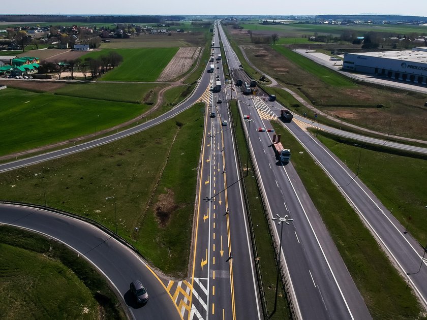 Autostrada A1 pod Łodzią