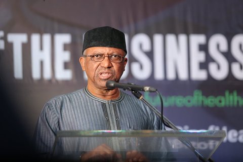 Minister of Health, Dr Osagie Ehanire  [Twitter/@OsagieEhanire]