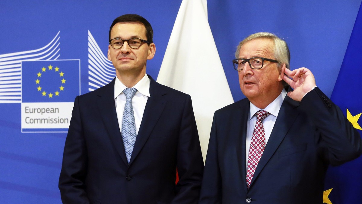 Mateusz Morawiecki Jean-Claude Juncker