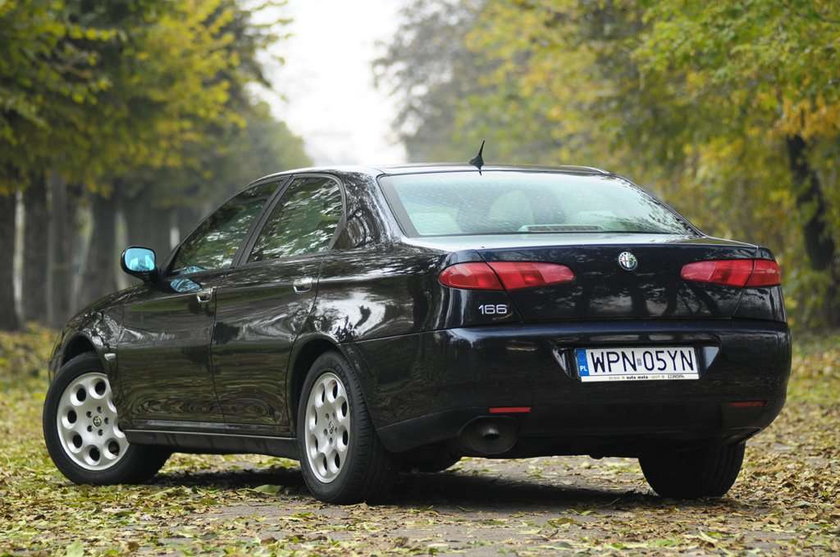 auto, samochód, Alfa Romeo 166, Alfa Romeo,