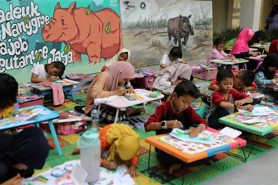 Škola u Banda Aćehu, Indonezija