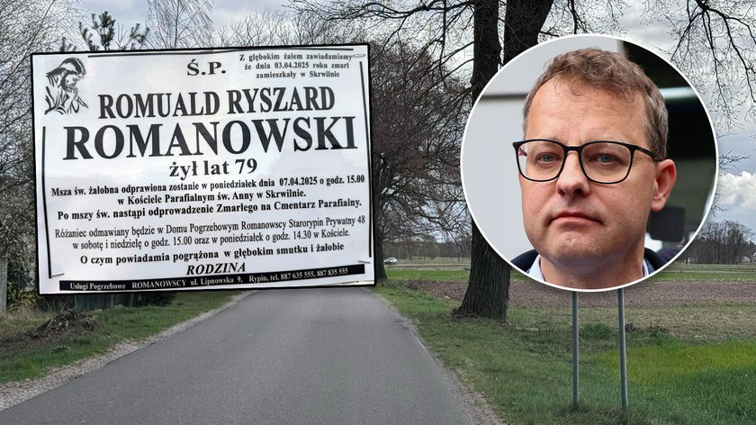 Marcin Romanowski’s father died. Mourning family