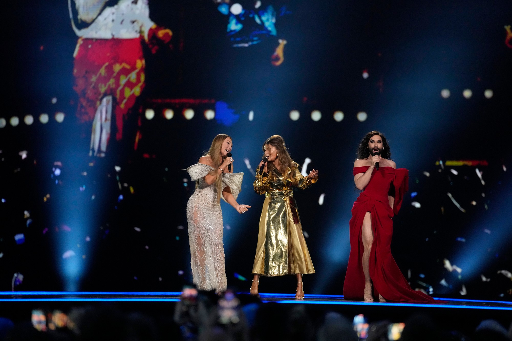 Conchita Wurst na Eurovízii.