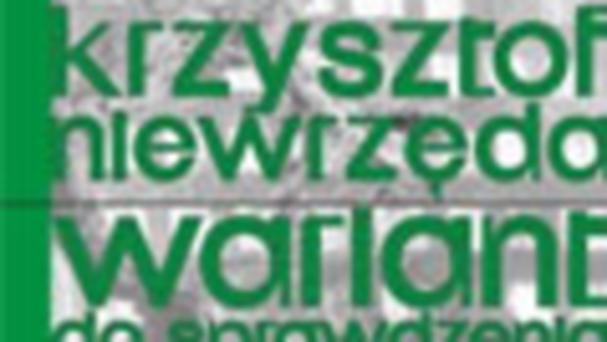 Załóżmy zatem, że wbrew swojej słabości zaczniesz posuwać się wzdłuż poręczy. Bo przecież tylko wtedy możliwe będzie zrealizowanie twoich oczekiwań, twoich wyobrażeń, które zadecydują o ciągu dalszym.