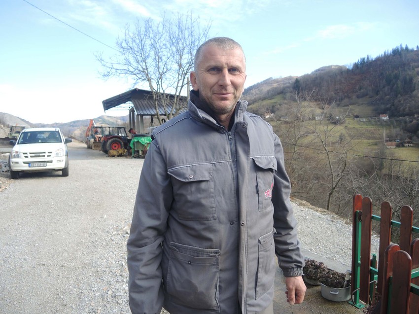 Srećko Terzić, otac troje dece i deda dvomesečne Lenke