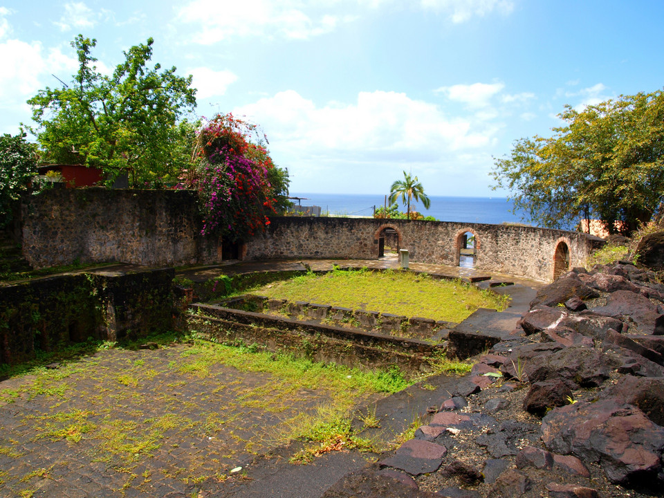 Saint-Pierre - ruiny teatru