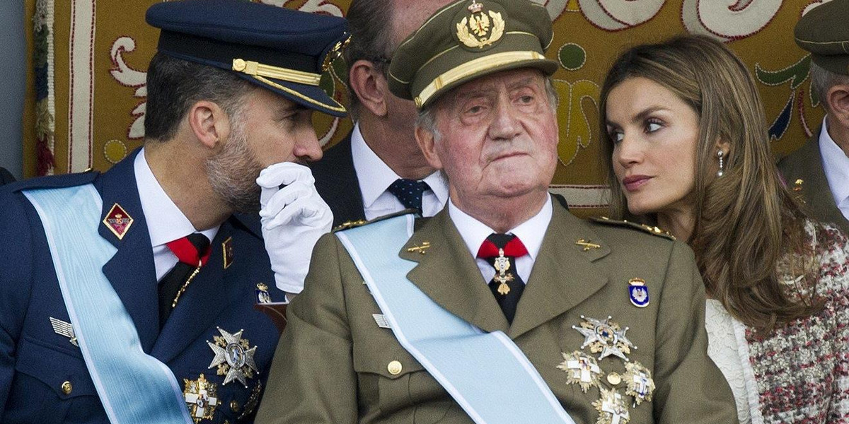 Juan Carlos był królem Hiszpanii przez prawie 40 lat