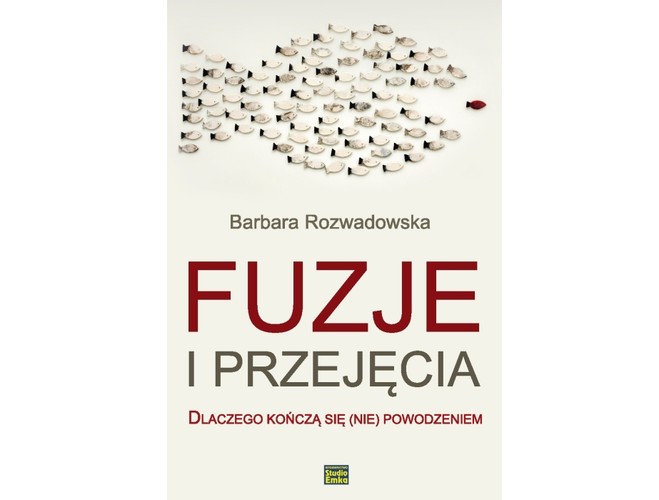Barbara Rozwadowska 'Fuzje i przejęcia. Dlaczego kończą się (nie)powodzeniem' (Studio Emka, Warszawa 2012).
Jeśli coś może pójść źle, to na pewno pójdzie źle – głosi znane prawo Murphy’ego. Zna je ekonomistka i konsultantka Barbara Rozwadowska. Jej książka to użyteczny przewodnik po problemach, jakie na pewno wybuchną przy okazji przeprowadzania przekształceń właścicielskich, takich jak fuzje i przejęcia firm. Wielkie łączenia to zdaniem autorki jedna z najbardziej kryzysowych sytuacji w życiu każdego biznesowego mikrokosmosu. Bez dobrego planu albo przynajmniej mapy tego, co może się wydarzyć, łączenie zmieni się w nieuchronne gaszenie pożarów. Ze szkodą dla wszystkich zainteresowanych.