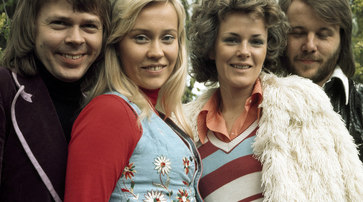 A világot az 1970-es években meghódító ABBA tagjai, Björn,Agnetha, Anni-Frid és Benny ismét együtt zenélnek /Fotó: GettyImages