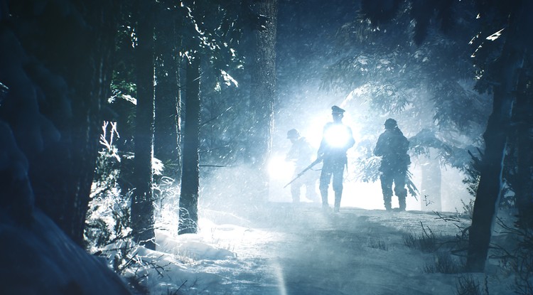 Részlet a Battlefield V War Stories módját bemutató videóból