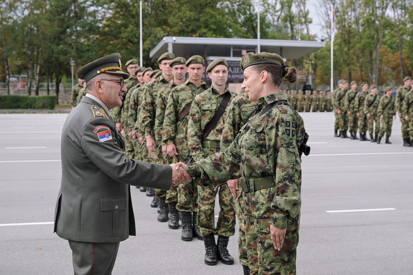 Svečana zakletva kadeta i slušalaca za rezervne oficire