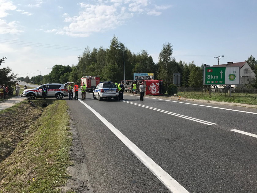 Wypadek Polskiego Busa na Podkarpaciu. Wielu rannych