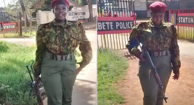 Jacinta Merlin Ouma was arrested for posing as a General Service Unit (GSU) officer.
