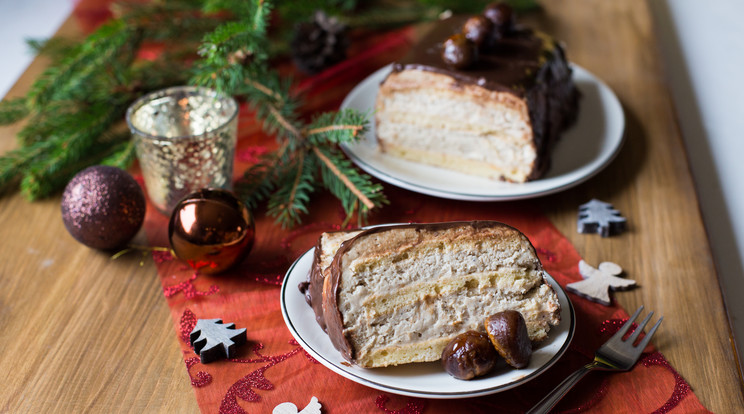 Gesztenyés szelet / Fotó: Tamási Gábor