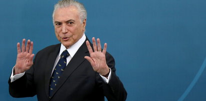 Prezydent Brazylii uciekł ze swojego pałacu. Nie uwierzysz dlaczego!