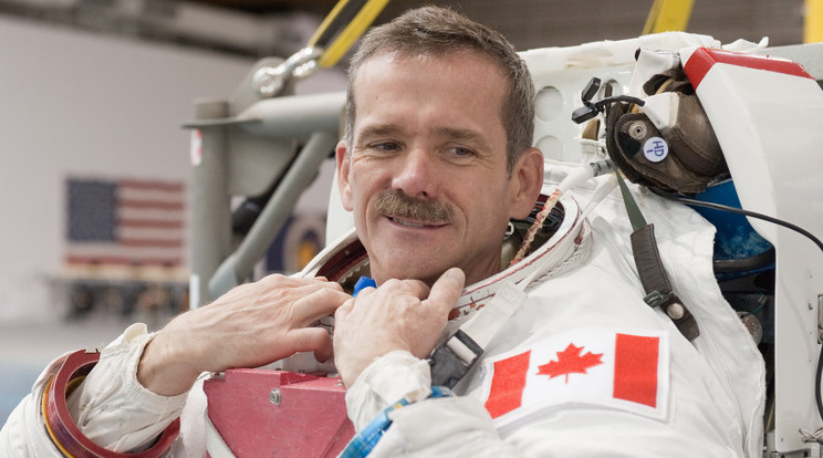 Chris Hadfield öt hónapot töltött a nemzetközi űrállomáson /Fotó: AFP