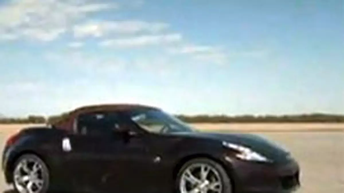 Nissan 370Z Roadster – prezentacja nowości w ruchu (wideo)