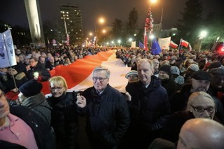 'Dziś sędziowie - jutro Ty': Protesty pod sądami w całej Polsce
