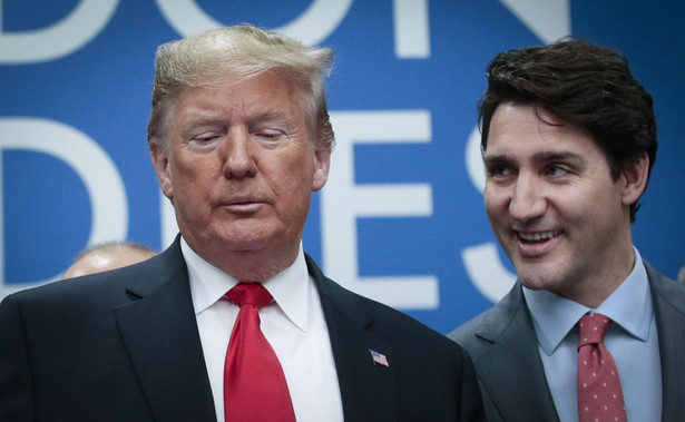 Trudeau żartował z Trumpa podczas szczytu NATO.  Teraz się z tego tłumaczy