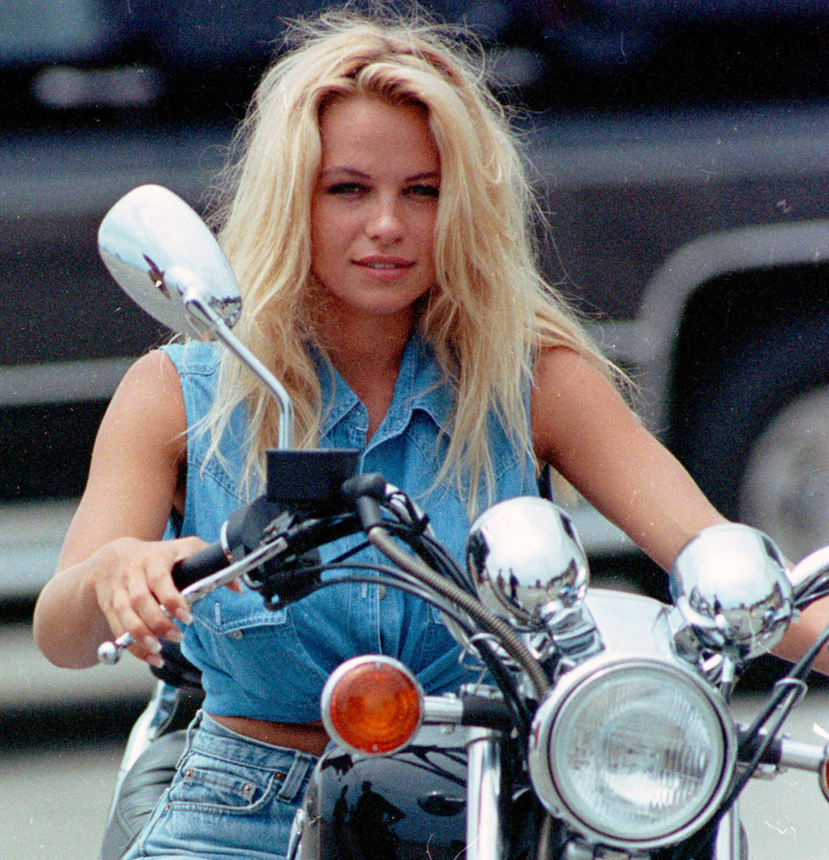 Pamela Anderson w 1990 r. 