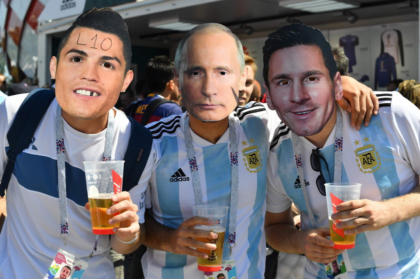 Cristiano Ronaldo, Putin, Messi