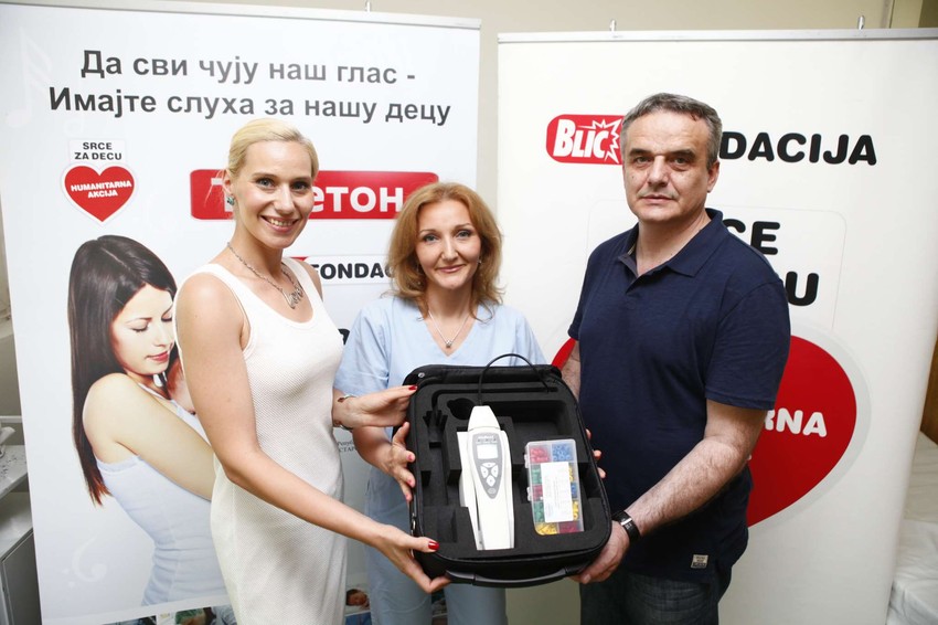 Uručenje aparata za skrining sluha u Petrovcu na Mlavi