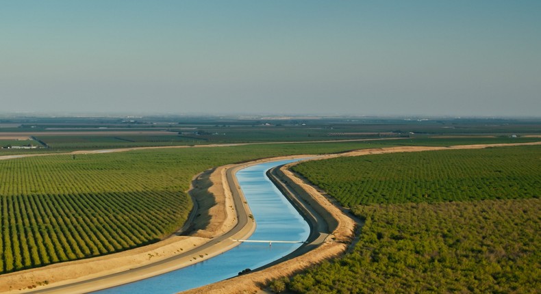 A former California official pleaded guilty to conspiring to steal between $1.5 million and $3.5 million worth of water from the federal government.halbergman/Getty Images