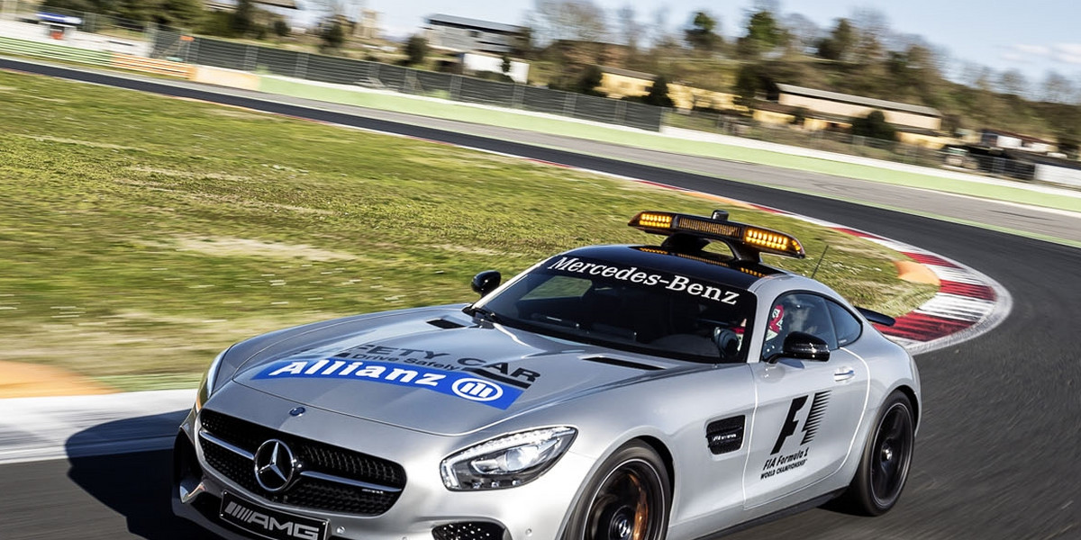 Nowy safety car w F1! To piękny Mercedes AMG GT S!