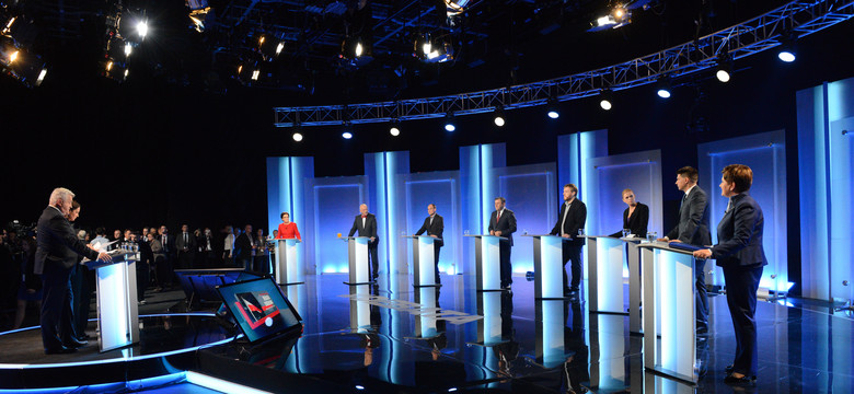 Debata Liderów na żywo. Przedwyborcze starcie ośmiu partii