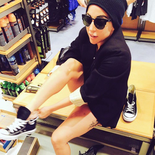 'Pancerniki' pancernikami, ale czasem i Lady Gaga zakłada zwykłe trampki…