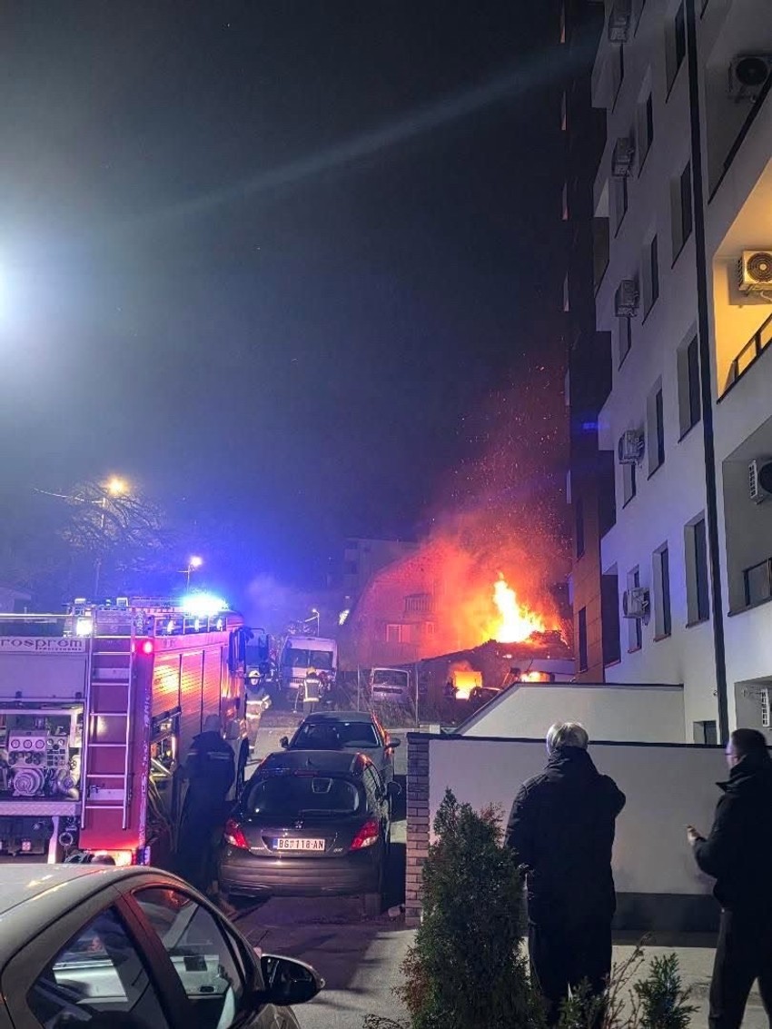 Požar u Malom Mokrom Lugu