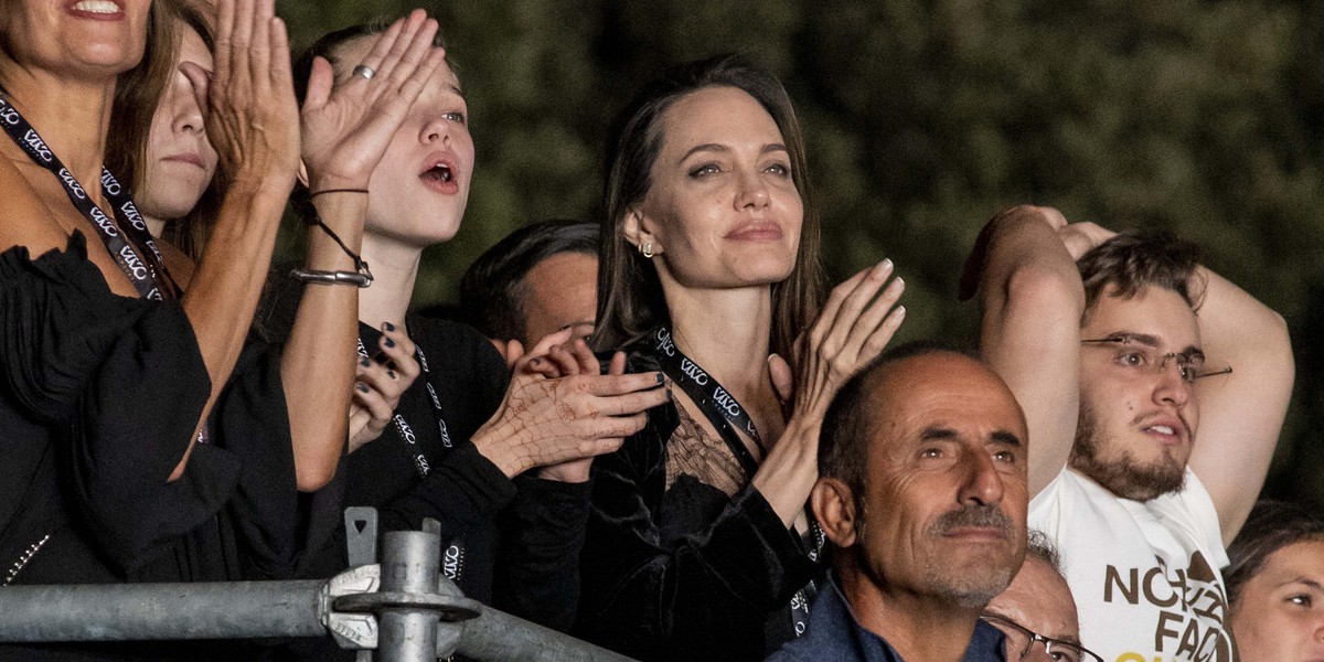 Angelina Jolie i Shiloh były na koncercie Måneskin w rzymskim Circo Massimo, który odbył się w niedzielę, 10 lipca