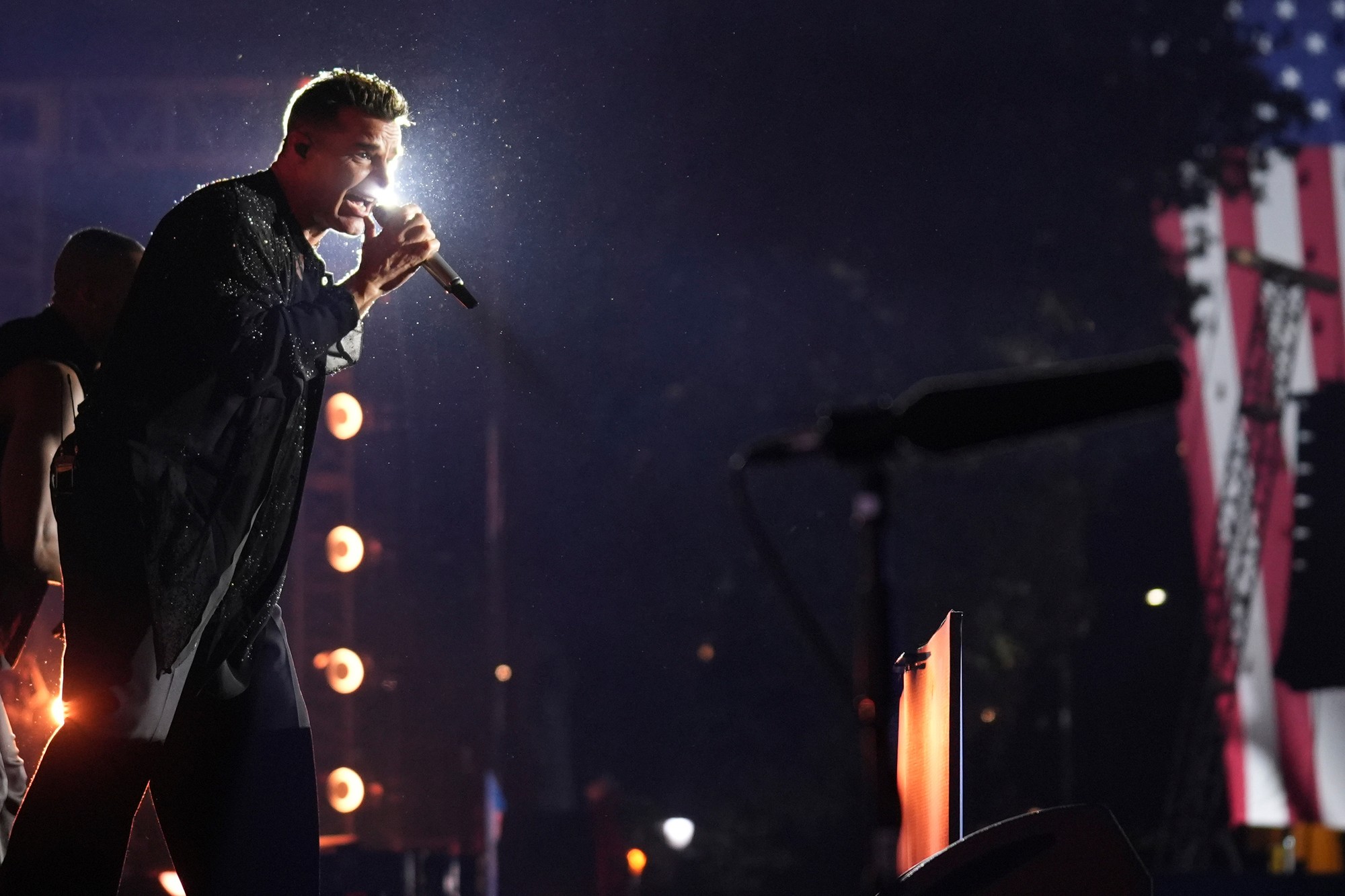 Spevák Ricky Martin.