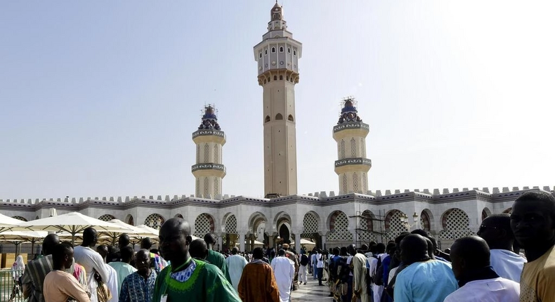 La grande mosquée de Touba où a lieu le Grand Magal (image d'illustration) AFP Photos-Seyllou