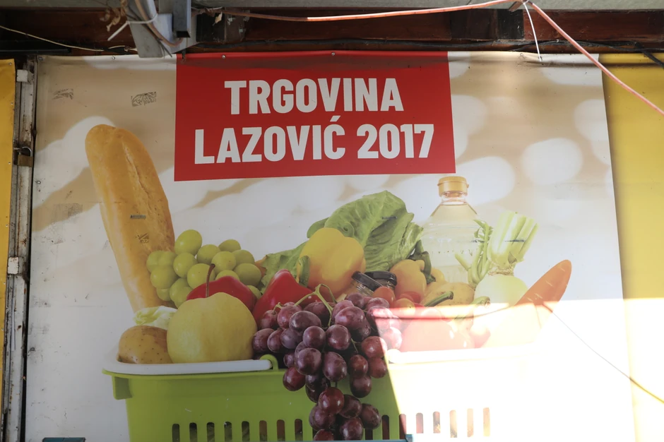 Prodavnica koju je držala Lazovićeva žena