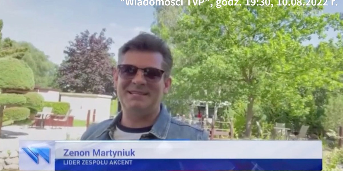 Zenek Martyniuk wystąpił w roli "eksperta" TVP.