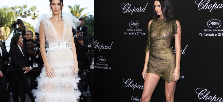 Noce i dnie z nagimi piersiami: Kendall Jenner podbija Cannes brakiem stanika. FOTO