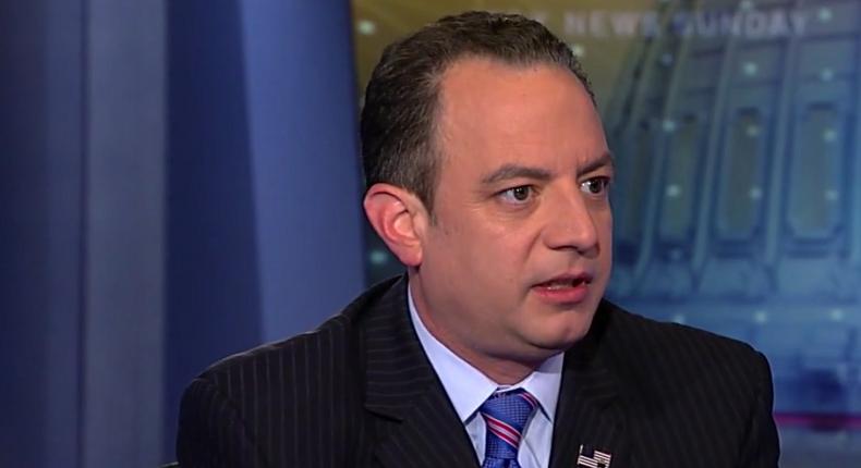 Donald Trump's incoming chief of staff, Reince Priebus, on Fox News.