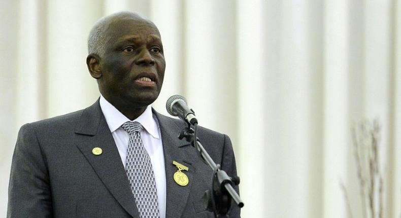 Angola's President Jose Eduardo Dos Santos says he will step down after 37 years in office