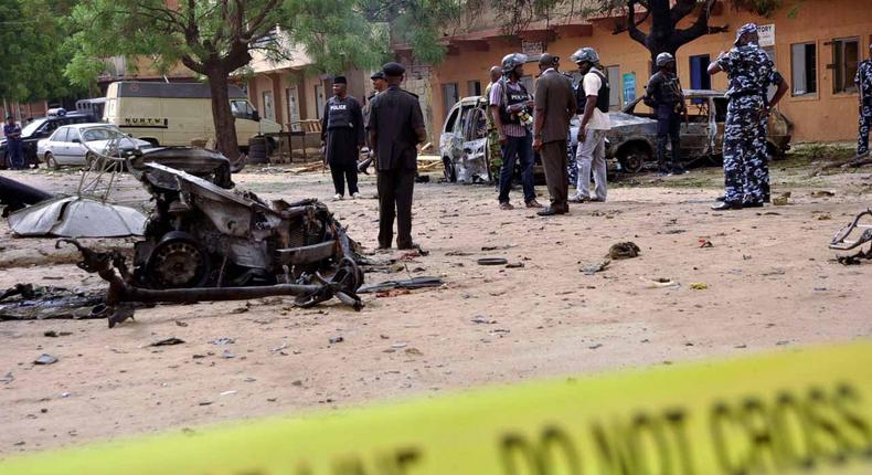 Suicide bomber fails in Borno State [The Guardian Nigeria]