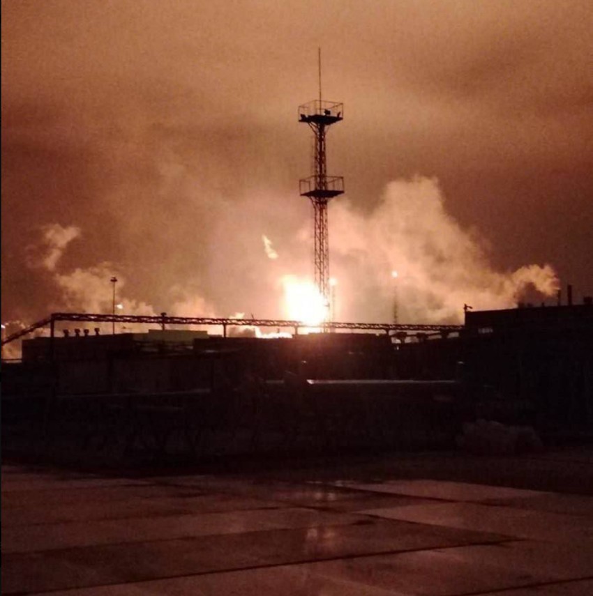 Gori najveća Lukoil rafinerija u Rusiji