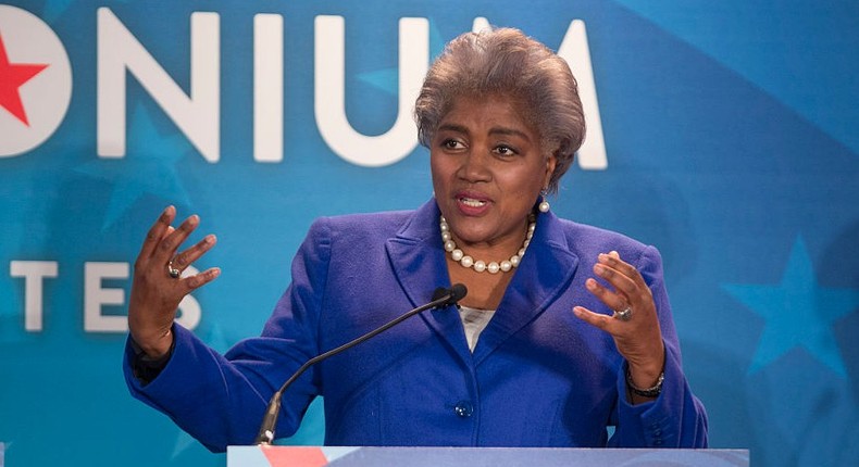 Donna Brazile at a Daily Show event in New Hampshire.