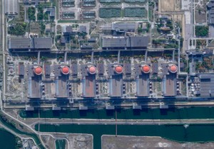 Satelitski snimak NE Zaporožje od 28. avgusta