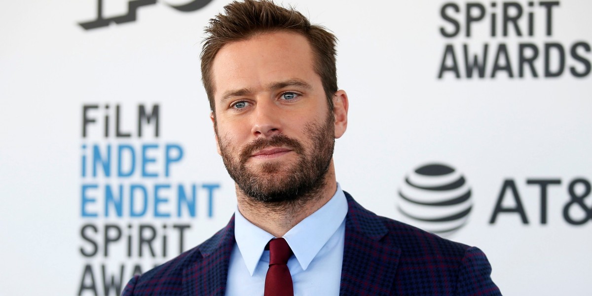 Armie Hammer był gwiazdą. Po skandalu kanibalistycznym klepie biedę