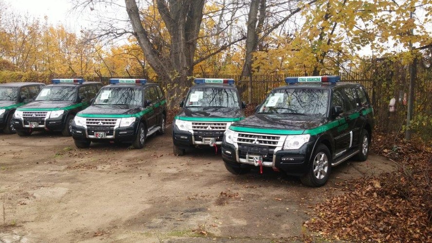 Straż Graniczna dostała mitsubishi pajero